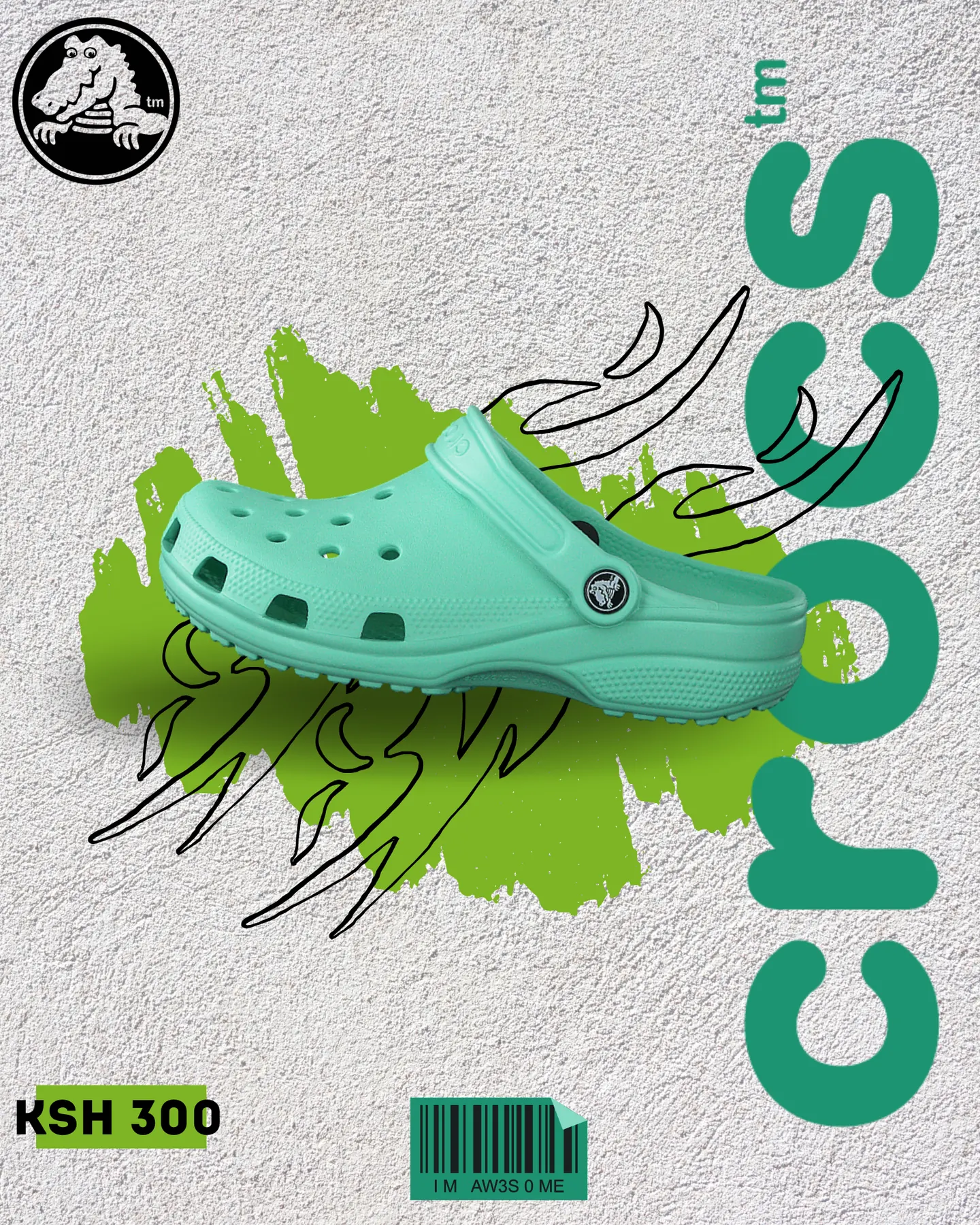 Crocs product design concept by FRAZE Creative